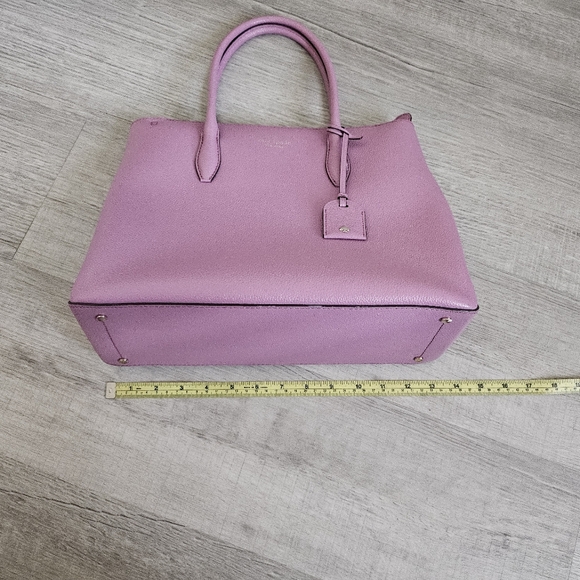 EUC Kate Spade Eva Medium Top Satchel Pink Mauve - Picture 12 of 14